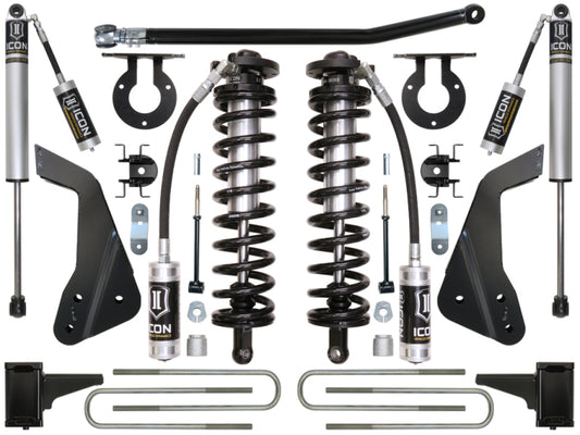 ICON 4-5.5in Stage 1 Coilover Conversion System for 2005-2007 Ford F-250/F-350 - K63111