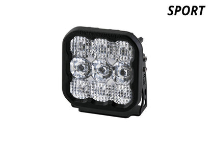 Diode Dynamics SS5 LED Pod Sport - White Combo (Single) Diode Dynamics