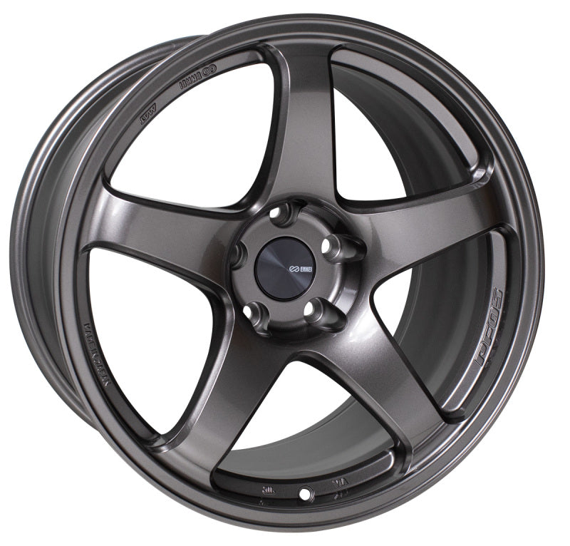 Enkei PF05 18x9.5 5x114.3 38mm Offset 75mm Bore Dark Silver Wheel - eliteracefab.com