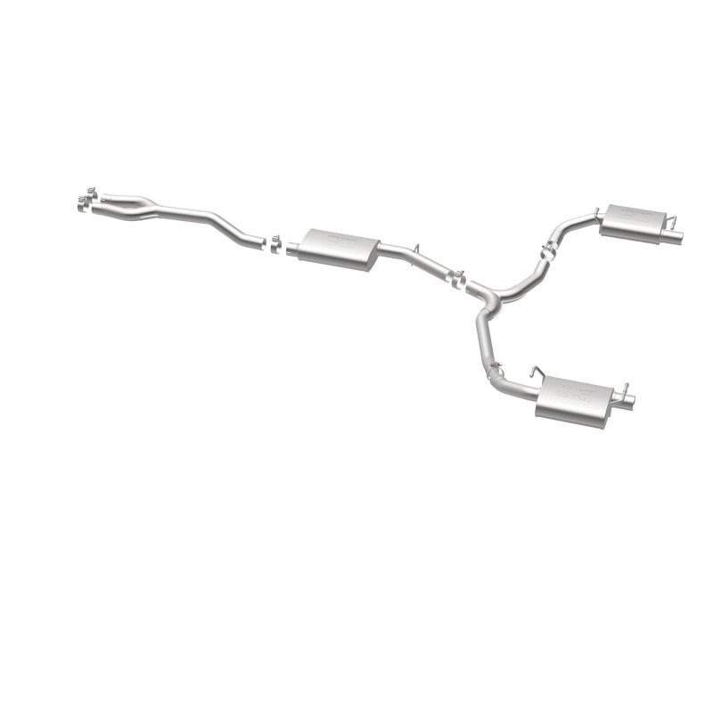 MagnaFlow Cat-Back SS Dual Split Rear Exit 2015 Dodge Charger/Chrysler 300C 3.6L V6 (Uses OEM Tips) Magnaflow