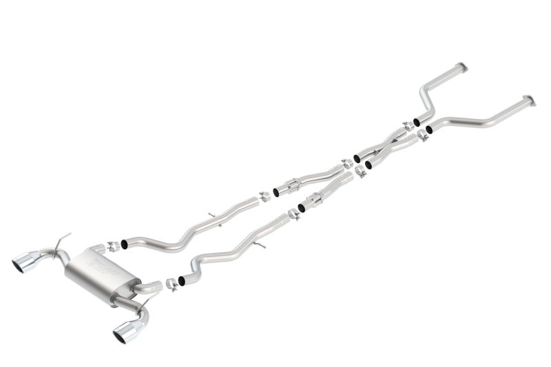 Borla 2017 Infiniti Q60S 3.0T V6 S Type Catback Exhaust - eliteracefab.com