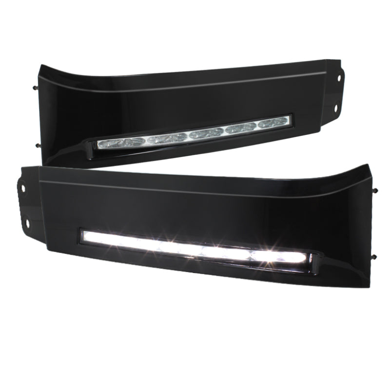 Spyder Toyota Tundra 07-13 Daytime LED Running Lights (XSP-X Model Look)wo/swtch Blk FL-DRL-TTU07-BK - eliteracefab.com