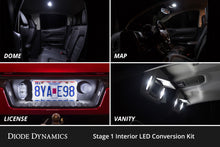 Load image into Gallery viewer, Diode Dynamics 07-13 Chevrolet Silverado Interior LED Kit Cool White Stage 1