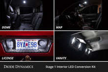 Load image into Gallery viewer, Diode Dynamics 07-13 Chevrolet Silverado Interior LED Kit Cool White Stage 2