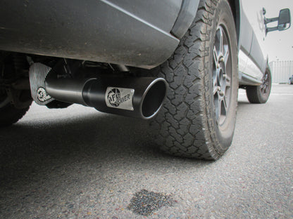 aFe Vulcan Series 3.5in 409 SS Cat-Back Exhaust 13-19 Ford Transit V6 3.5L (TT) w/ Black Tips aFe