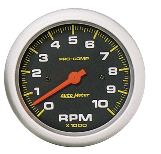Autometer 3 3/8in Pro-Comp In-Dash 10000 RPM Tachometer 5161