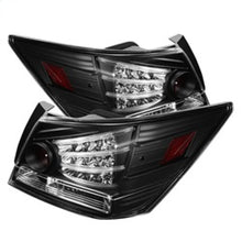 Load image into Gallery viewer, Spyder Honda Accord 08-12 4DR LED Tail Lights Black ALT-YD-HA08-4D-LED-BK - eliteracefab.com