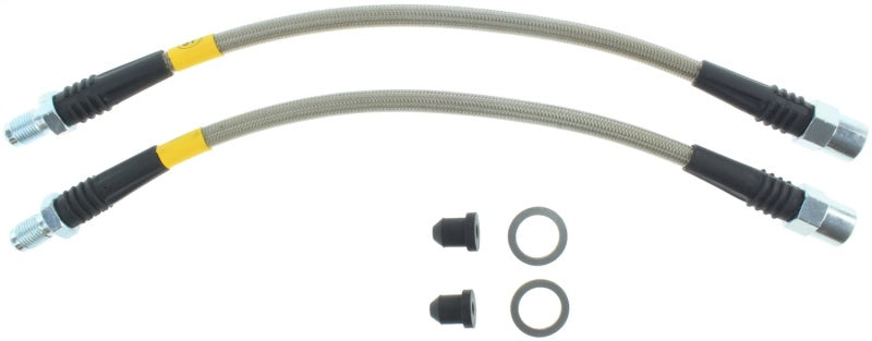 STOPTECH 03-09 MERCEDES E55/E63 / 03-10 E320/E350 COUPE / 03-09 E500/E550 REAR SS BRAKE LINE KIT, 950.35502 - eliteracefab.com