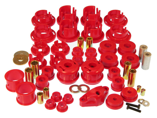 Prothane Total Vehicle Suspension Bushing Kit for 2008–2010 Subaru WRX, Red – 16-2002