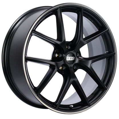 BBS CI-R 19x9 5x120 ET44 Satin Black Rim Protector Wheel -82mm PFS/Clip Required - eliteracefab.com