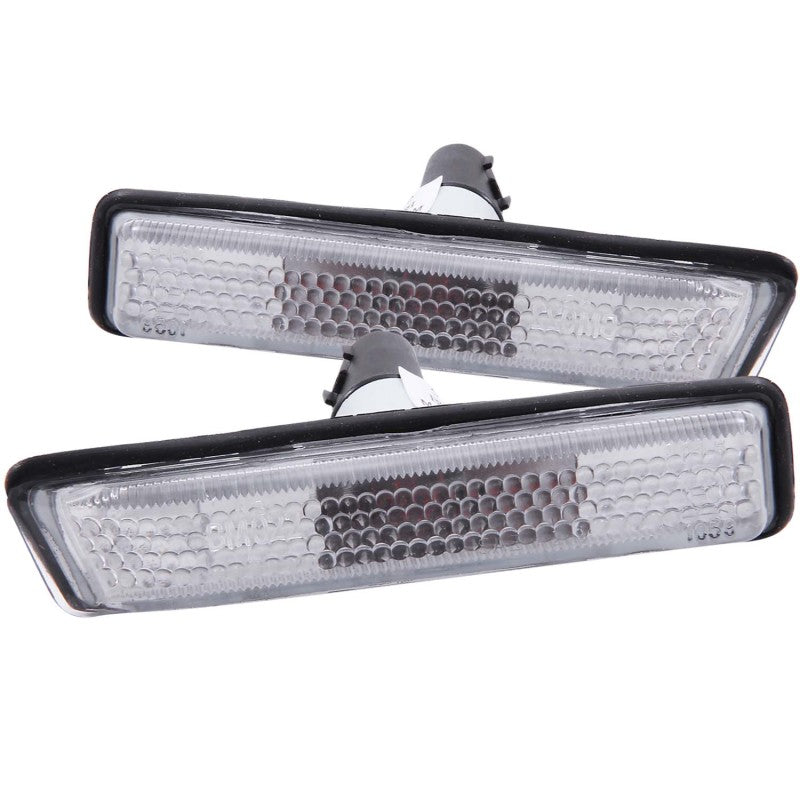 ANZO 1997-1998 BMW 3 Series Side Marker Lights Clear - eliteracefab.com