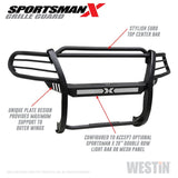 Westin 12-20 Nissan Frontier Sportsman X Grille Guard - Textured Black