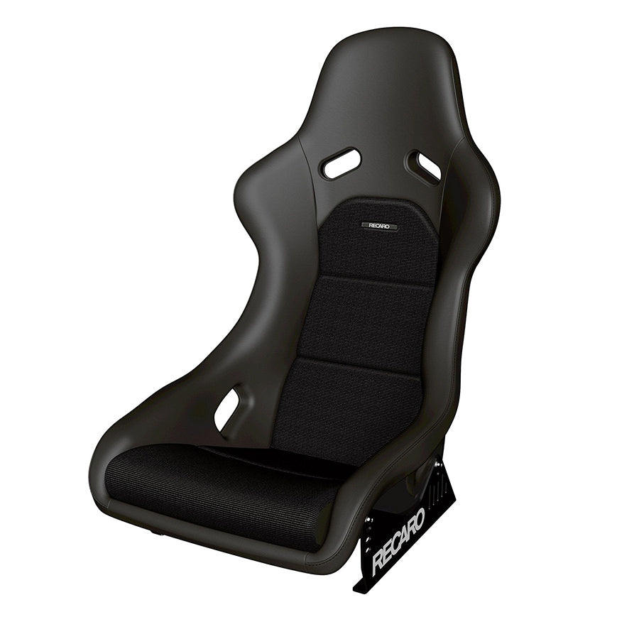 Recaro Classic Pole Position ABE Seat - Black Leather/Classic Corduroy - eliteracefab.com