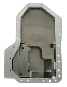 Moroso Mitsubishi Evo 10 (w/Factory AC) Road Race Baffled Extra Capacity Aluminum Oil Pan - eliteracefab.com