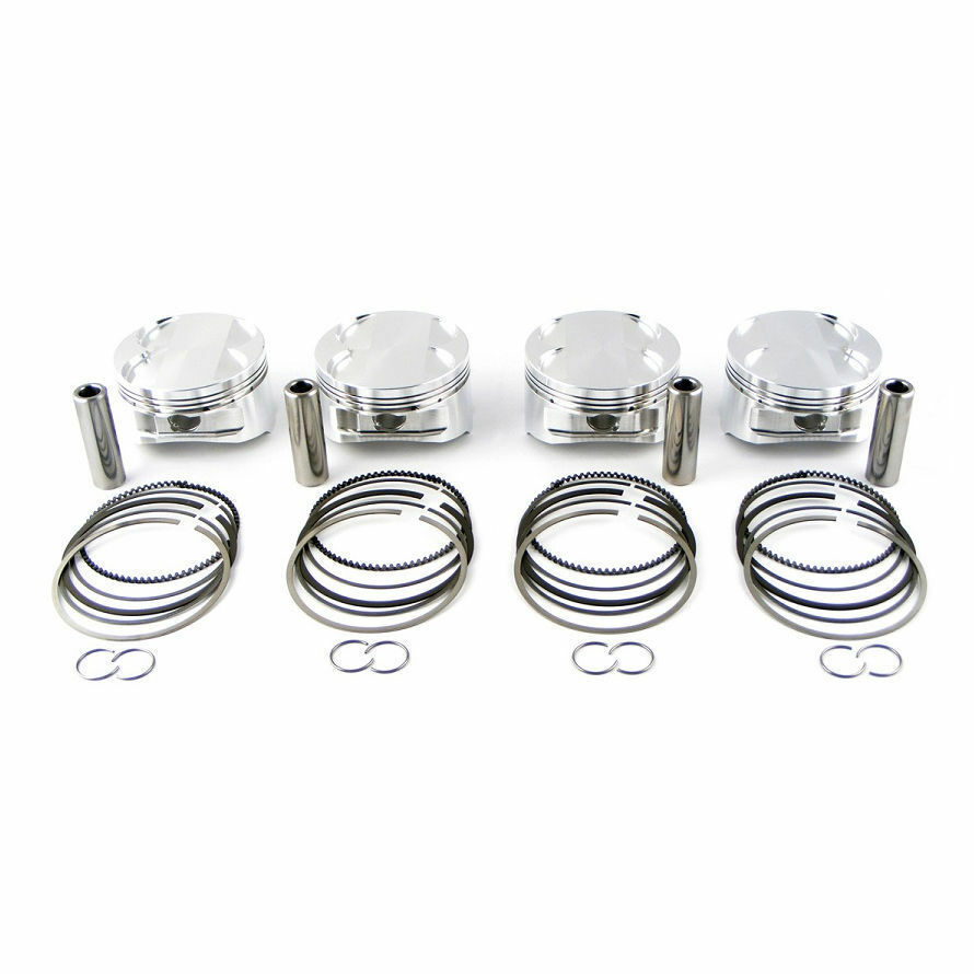 JE Pistons 2015+ Honda K20C 86.50mm Bore 10.5:1 CR 2.0cc Dome Piston Kit (Set of 4) - eliteracefab.com
