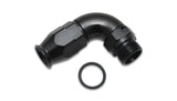 Vibrant -6AN 45 Degree Elbow Hose End Fitting for PTFE Lined Hose