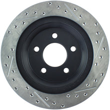 Load image into Gallery viewer, StopTech Slotted &amp; Drilled Sport Brake Rotor - eliteracefab.com