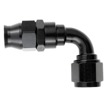 Load image into Gallery viewer, Fragola Performance Systems 689006-BL Real Street Reusable PTFE Hose End -6AN 90 Degree - eliteracefab.com