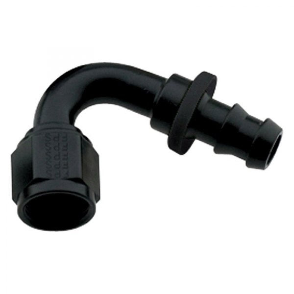 Fragola Performance Systems 212008-BL 8000 Series Push-Lite Race Hose End - 120 Degree Fragola