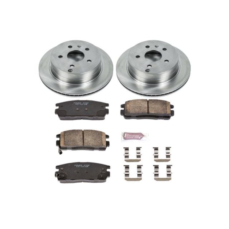 Power Stop 10-17 Chevrolet Equinox Rear Autospecialty Brake Kit - eliteracefab.com