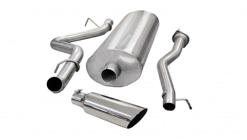 Corsa/dB 07-10 Chevrolet Silverado Crew Cab/Std. Bed 2500 6.0L V8 Polished Sport Cat-Back Exhaust CORSA Performance