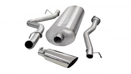 Corsa/dB 07-10 Chevrolet Silverado Crew Cab/Std. Bed 2500 6.0L V8 Polished Sport Cat-Back Exhaust CORSA Performance