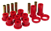 Load image into Gallery viewer, Prothane 82-00 GM S-Series 2/4wd Rear Spring &amp; Shackle Bushings - Red