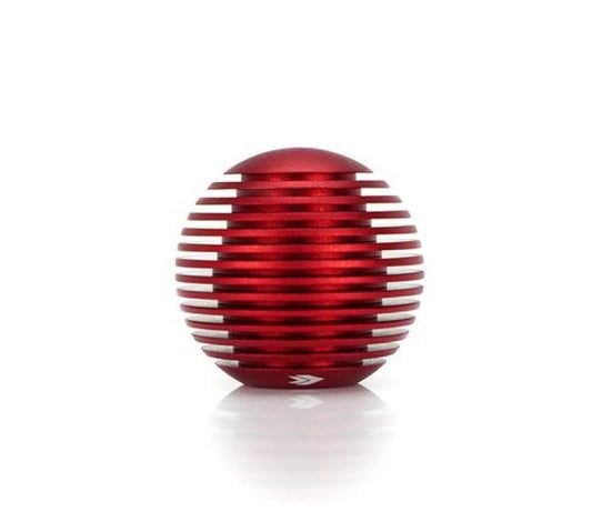 NRG Innovations Heat Sink Droplet Shift Knob - 48mm - Red - SK-703RD