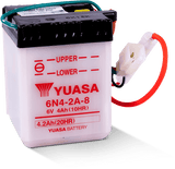 Yuasa 6N4-2A-8 Conventional 6 Volt Battery