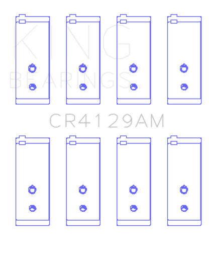 King Toyota 18R/21R (Size .5) Connecting Rod Bearing Set King Engine Bearings