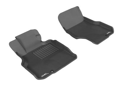 3D MAXpider L1IN01411509 2006-2010 Infiniti M35 Kagu 1st Row Floormat - Black