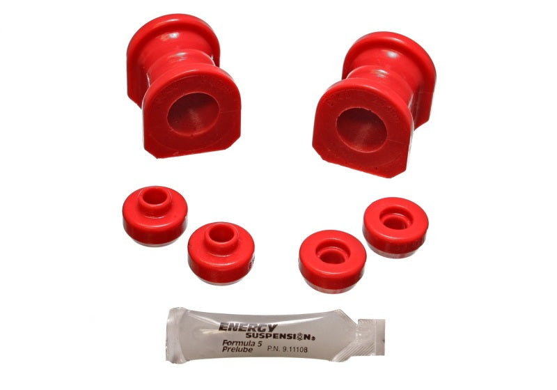 Energy Suspension 89-94 Nissan 240SX (S13) Red 24mm Front Sway Bar Bushing Set - eliteracefab.com