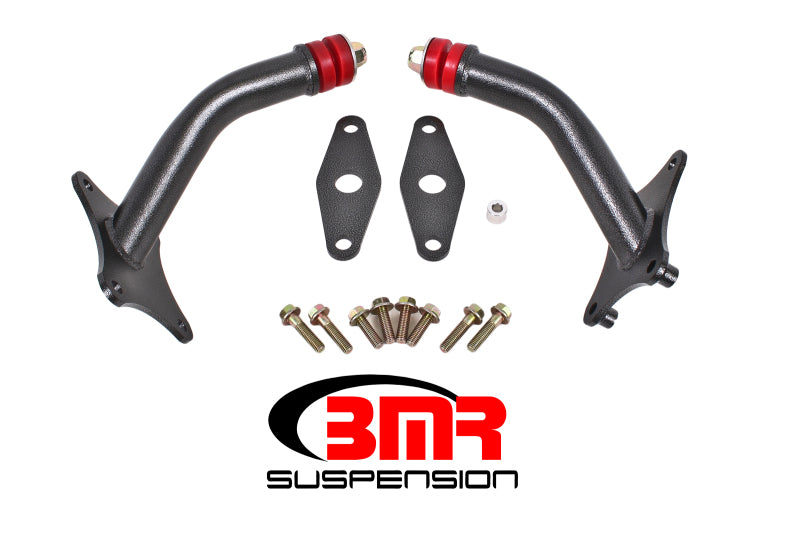 BMR MOTOR MOUNT KIT W/INTEGRATED STANDS POLY BUSHINGS BLACK (2016+ CAMARO) - eliteracefab.com