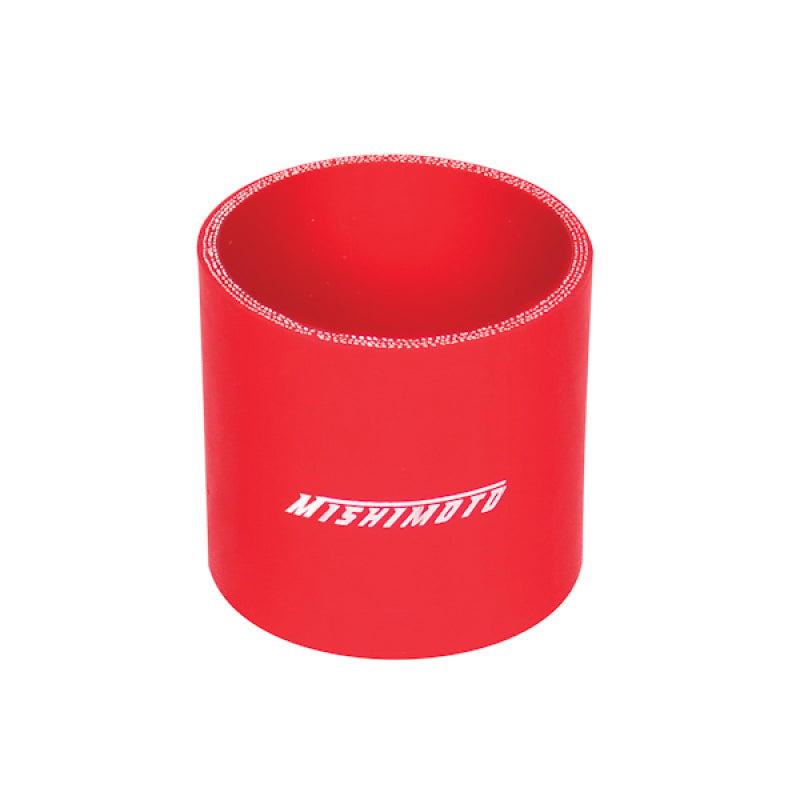 Mishimoto 2.5 Inch Red Straight Coupler - eliteracefab.com