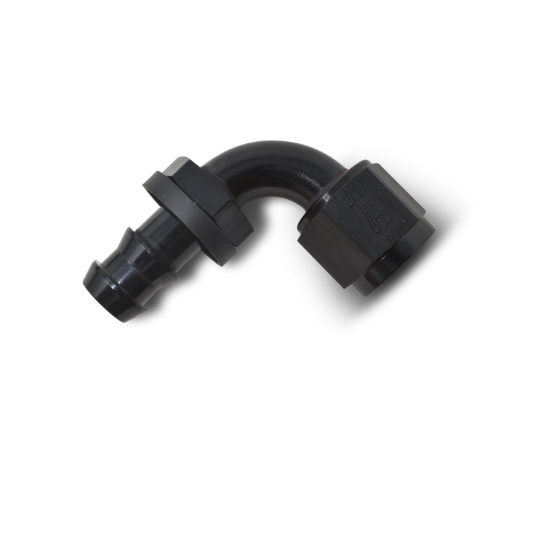 Russell Performance -4 AN Twist-Lok 90 Degree Hose End (Black)