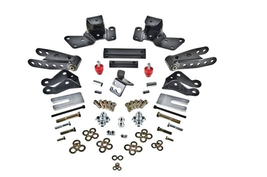 Belltech SHACKLE AND HANGER KIT 97-00 C2500/3500 non dually 4inch Belltech