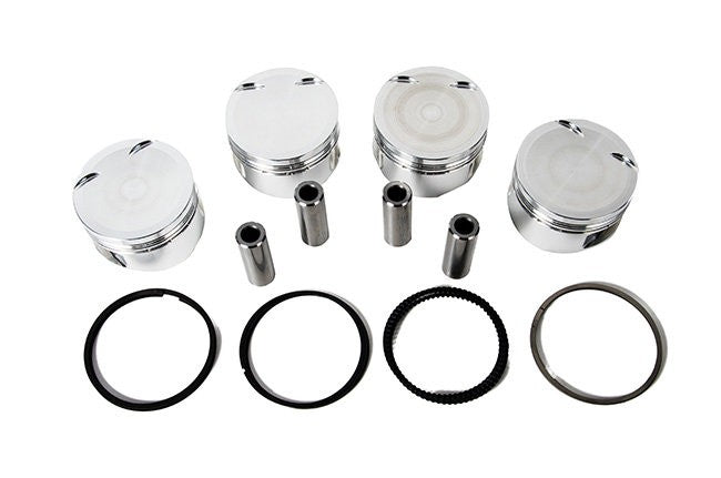 JE Pistons Honda L15B Turbo 73.5mm Bore 10.3:1 CR -10.1cc Dome Piston Set - Set of 4 - eliteracefab.com