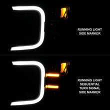 Load image into Gallery viewer, Anzo 18-20 Ford F-150 Full Led Projector Smoke Bar Style Headlights Black Amber - eliteracefab.com