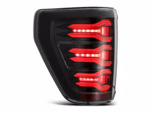 Load image into Gallery viewer, AlphaRex 21-22 Ford F150 LUXX LED Projector Tail Lights - Alpha-Black - eliteracefab.com