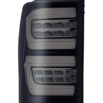 AlphaRex 07-13 Toyota Tundra PRO-Series LED Tail Lights Jet Black - eliteracefab.com