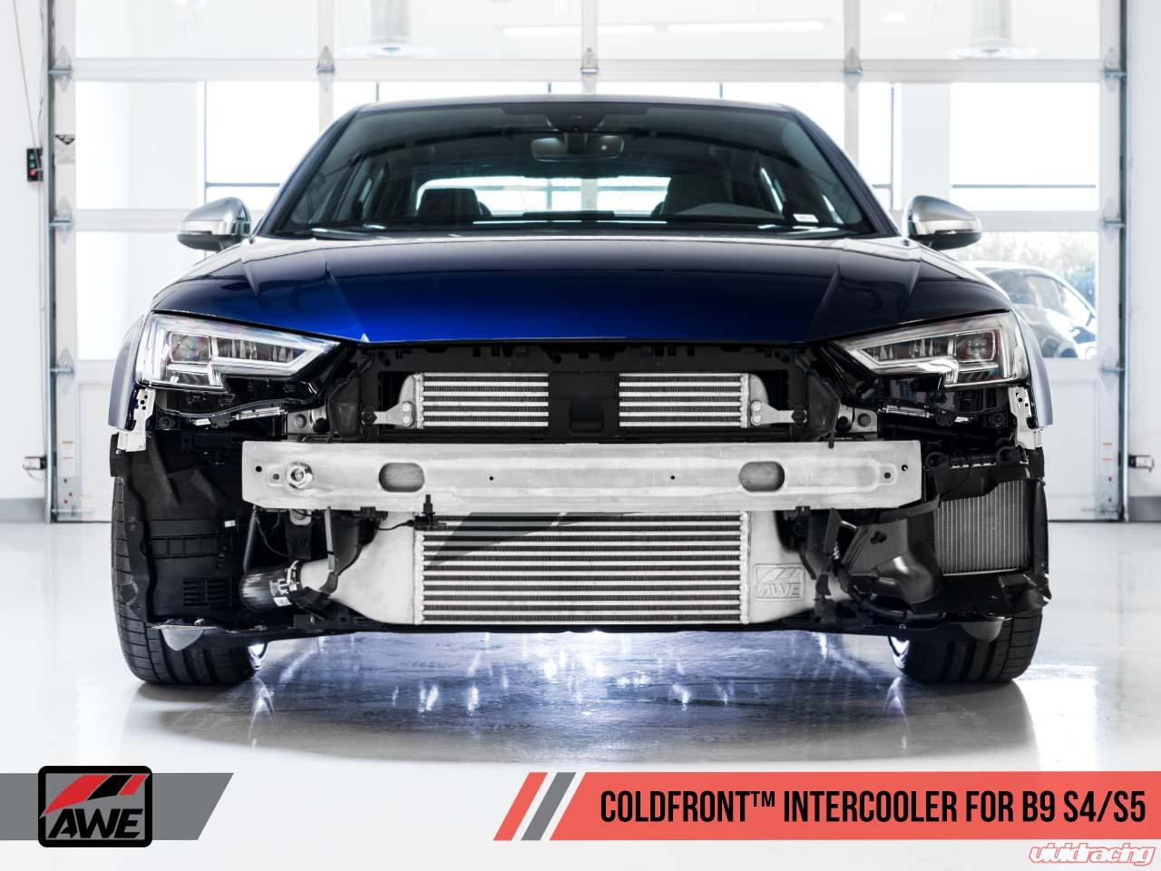 AWE Tuning 2018-2019 Audi B9 S4 / S5 Quattro 3.0T Cold Front Intercooler Kit - eliteracefab.com