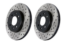 Load image into Gallery viewer, STOPTECH 90-96 ACURA INTEGRA / 97-01 INTEGRA (EXC. TYPE R) SLOTTED &amp; DRILLED RIGHT REAR ROTOR, 127.40017R - eliteracefab.com