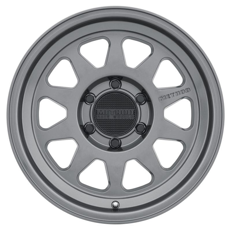 Method MR316 17x8.5 0mm Offset 6x135 87mm CB Gloss Titanium Wheel - eliteracefab.com