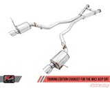 AWE Tuning 2020 Jeep Grand Cherokee SRT Track Edition Exhaust - Chrome Silver Tips