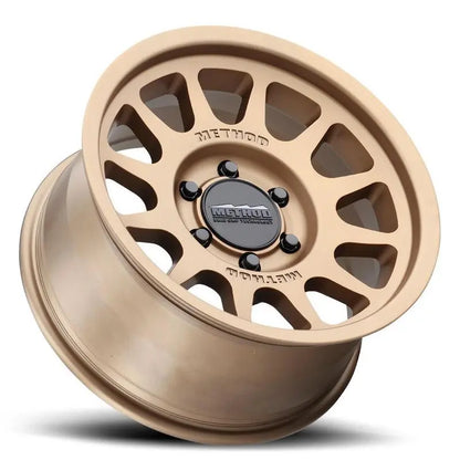 Method MR703 17x8.5 0mm Offset 6x135 87mm CB Method Bronze Wheel - eliteracefab.com