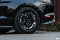 Weld S71 17x10 / 5x120mm BP / 7.2in. BS Black Wheel (High Pad) - Black Single Beadlock MT - eliteracefab.com