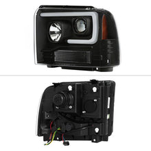 Load image into Gallery viewer, Spyder 05-07 Ford F250/350/450 Super Duty Projector LED Black PRO-YD-FS05V2PL-BK - eliteracefab.com