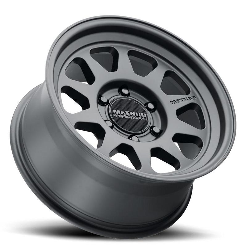 Method MR316 17x8.5 0mm Offset 6x135 87mm CB Matte Black Wheel - eliteracefab.com