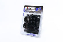 Load image into Gallery viewer, WHEEL MATE MONSTER LUG 35 SHORT LUG NUT SET OF 20 – BLACK 14×1.50 - eliteracefab.com