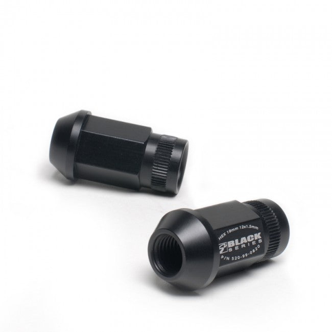 Skunk2 12 x 1.5 Forged Lug Nut Set (Black Series) (20 Pcs.) - eliteracefab.com